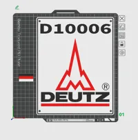 Deutz 10006 - 0.2mm layer, 2 walls, 15% infill