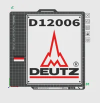 Deutz 12006 - 0.2mm layer, 2 walls, 15% infill
