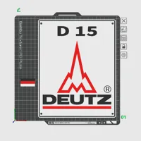Deutz D15 - 0.2mm layer, 2 walls, 15% infill