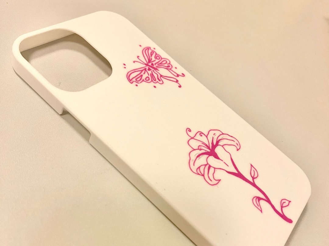 IPhone 12 Pro Max Flower Case 