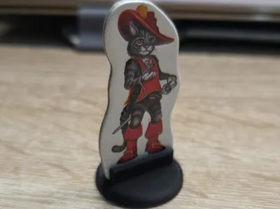 Stand for cardboard figure