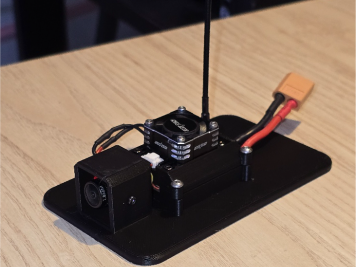 rc car roof fpv mount system 