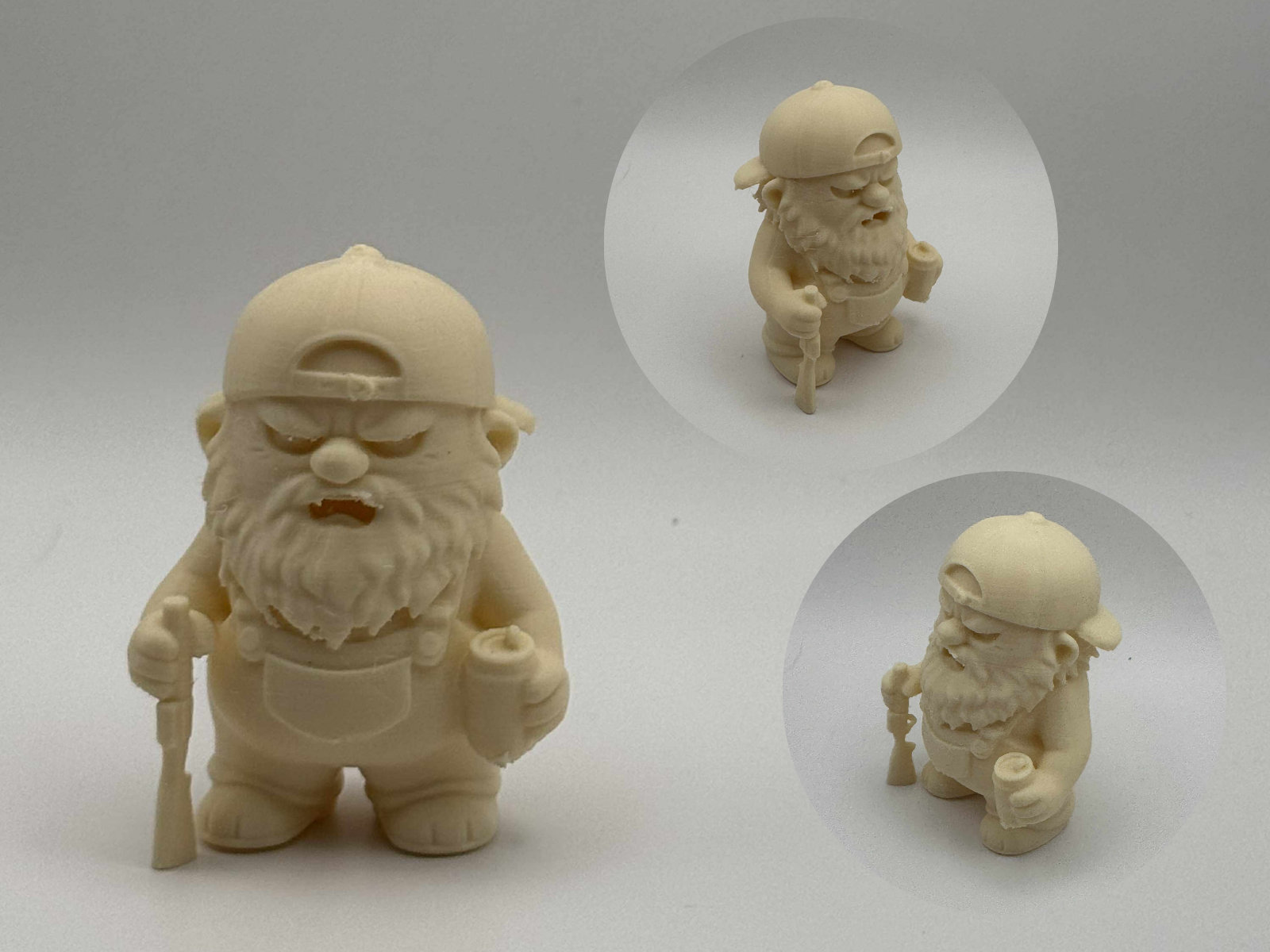 Redneck Dude – grumpy country character figurine