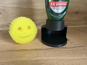 Letrero o emblema decorativo: Scrub Daddy Soap Dispenser Station — vista de referencia 3
