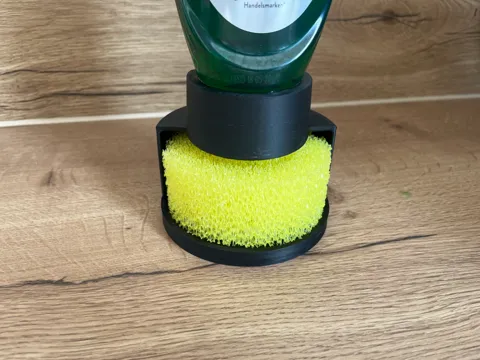Letrero o emblema decorativo: Scrub Daddy Soap Dispenser Station — referencia de MakerWorld