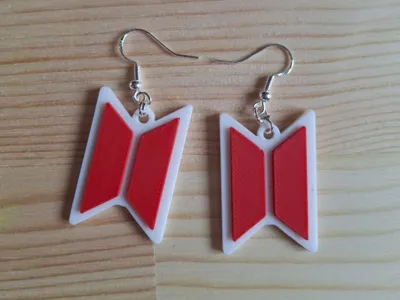 BTS Logo Earrings 