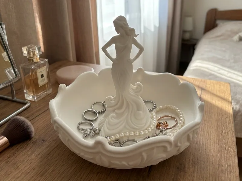 Goddess Jewelry Dish & Vanity Organizer