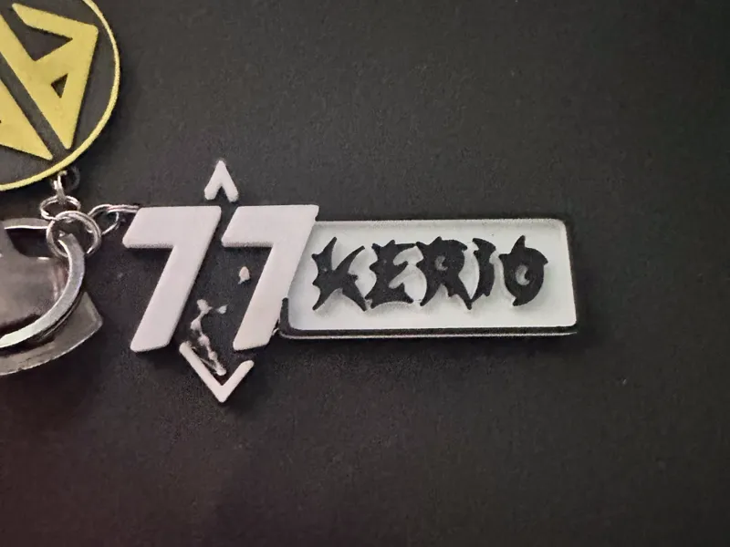 keychain castom text