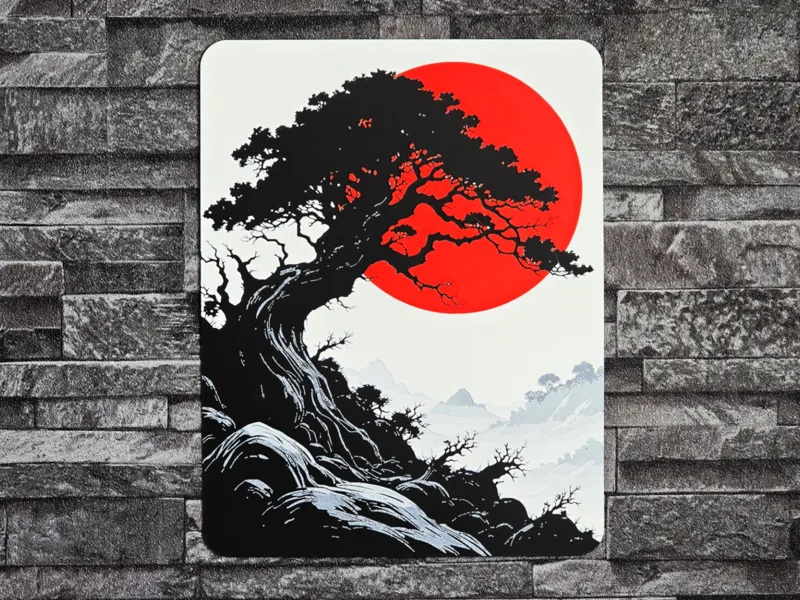 Hueforge Japan Trees