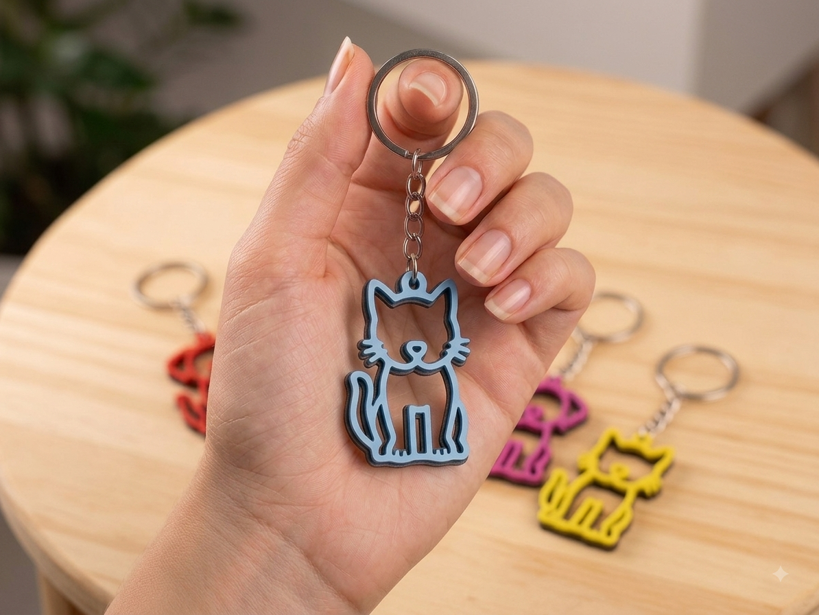 Chaveiro Gatinho - 1