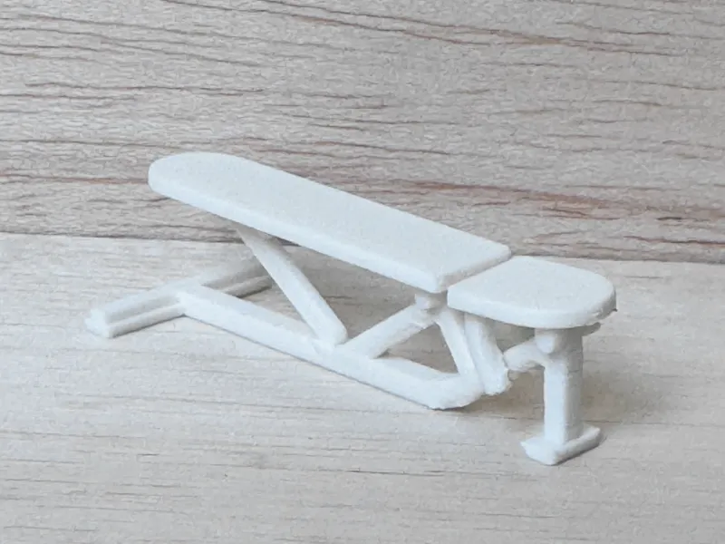 Gym Equipment - Multi-Adjustable Bench - 1:25