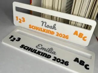 Lesehilfe Schulkind 2026 Personalisierbar