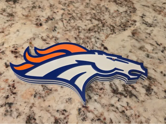 Denver Broncos Logo Magnet