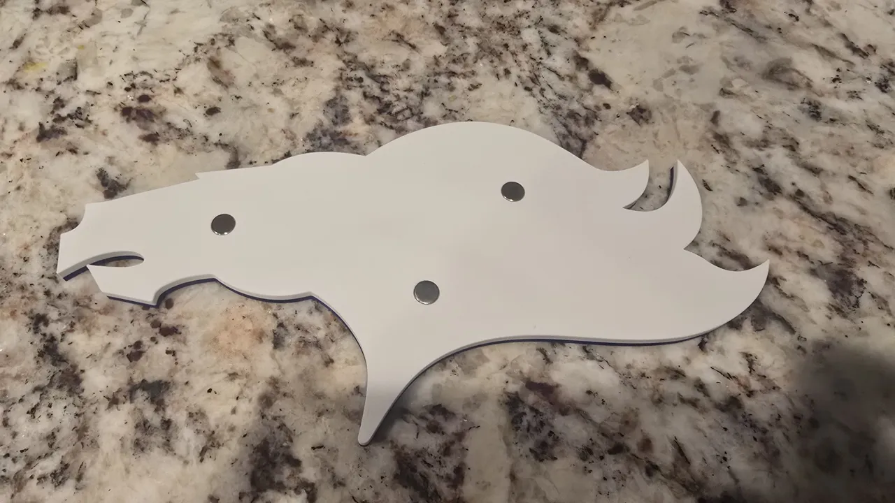 Denver Broncos Logo Magnet view 2