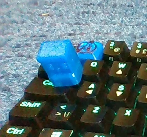 block head keycap