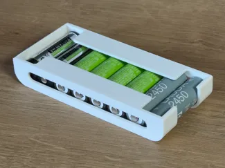 Portapilas para 8 LR6 (AA)