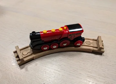 Track Buffer for IKEA, Brio, Playtive wood trains
