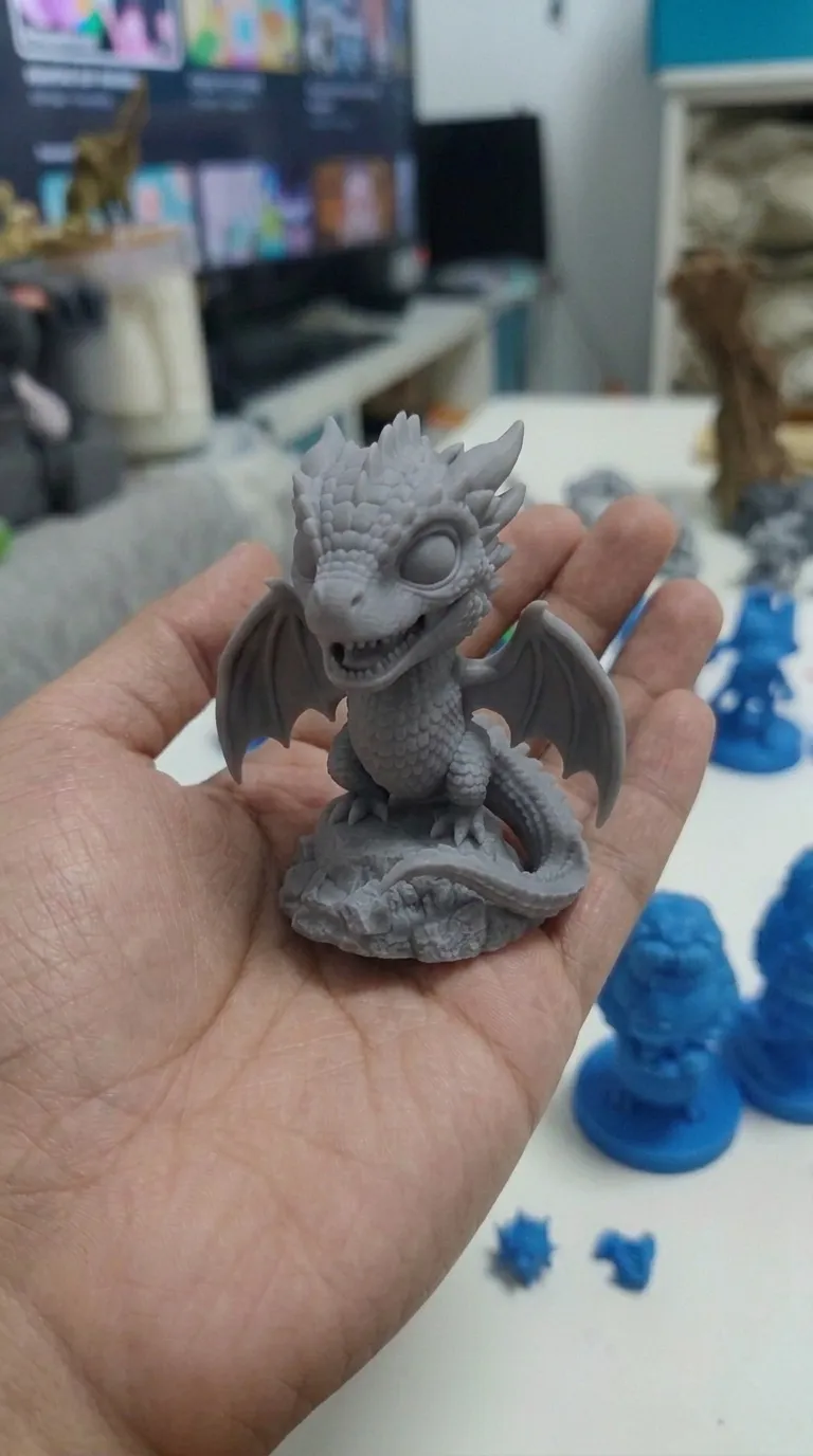 Stil Chibi Drogon Chibi-Stil / Game of Thrones Diorama – Kostenloses 3D ...