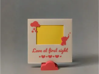 Baby Ultrasound Frame (10x7.5 cm Photo)