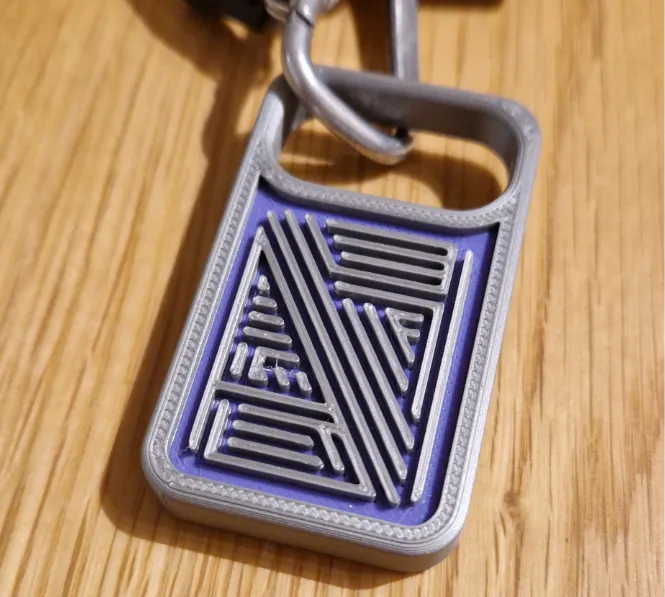 Keyring maze