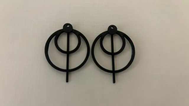 Earrings "Round Essence"
