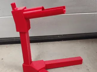 Ice rod holder