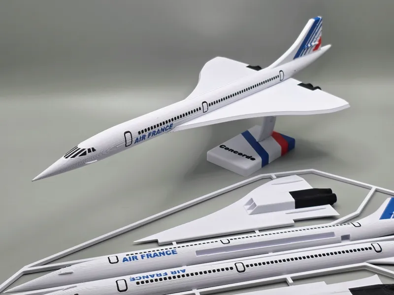 Concorde Plane Kit Card
