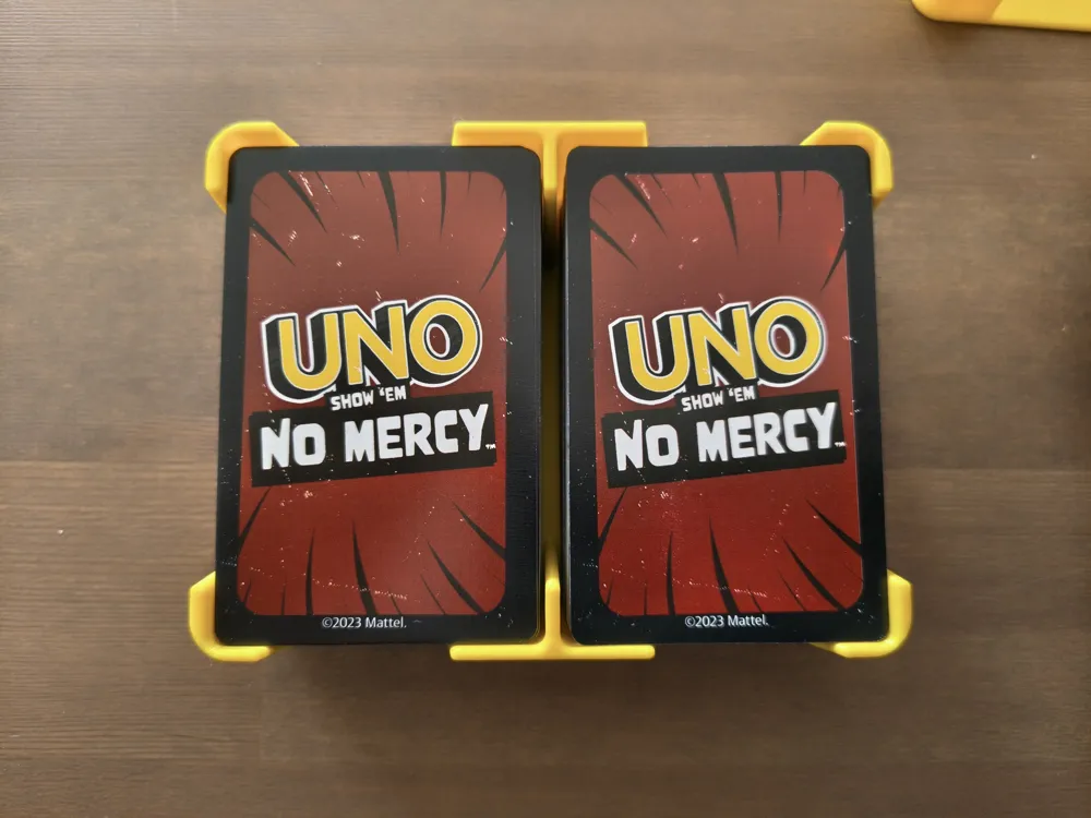 Uno No Mercy Card Box - Insert for newer Cards - Free 3D Print Model ...