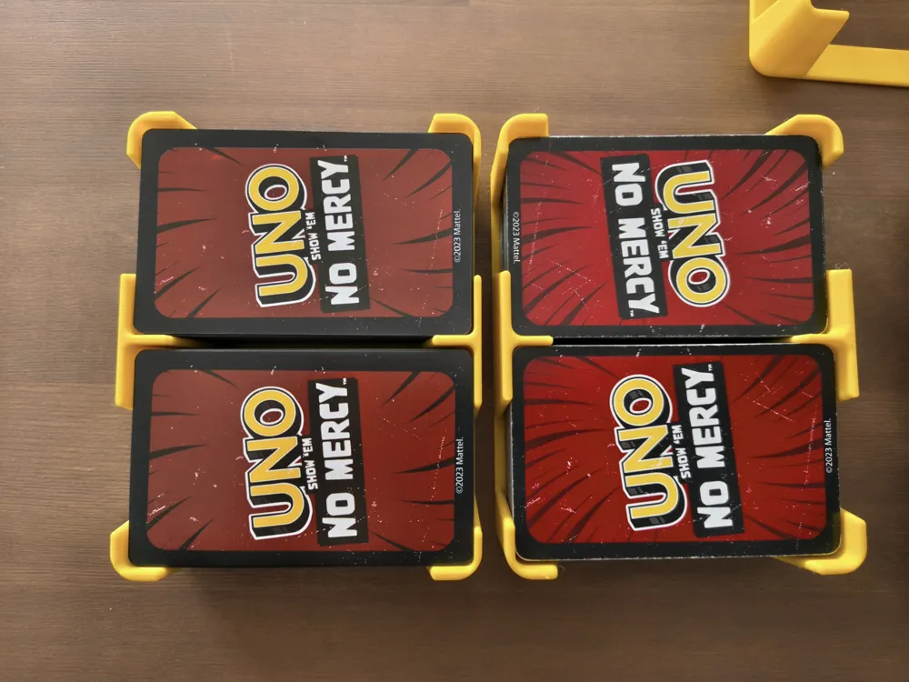 Uno No Mercy Card Box - Insert for newer Cards - Free 3D Print Model ...