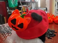 Porte-clés chat citrouille d'Halloween — photo 2