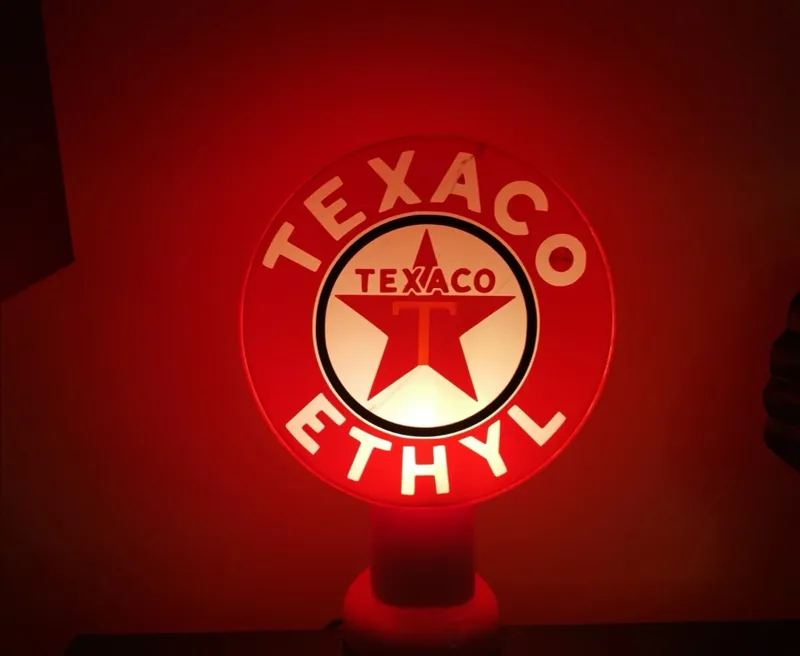 Texaco Light Box For Pimp My Garage