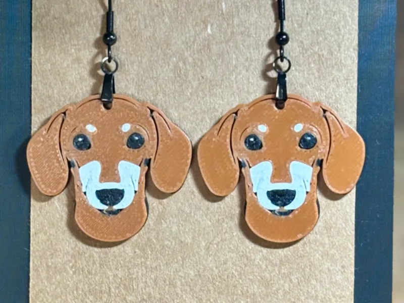 Weiner Dog Earrings