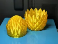 Large egg PETG, 0.2mm layer, 2 walls, 10% infill