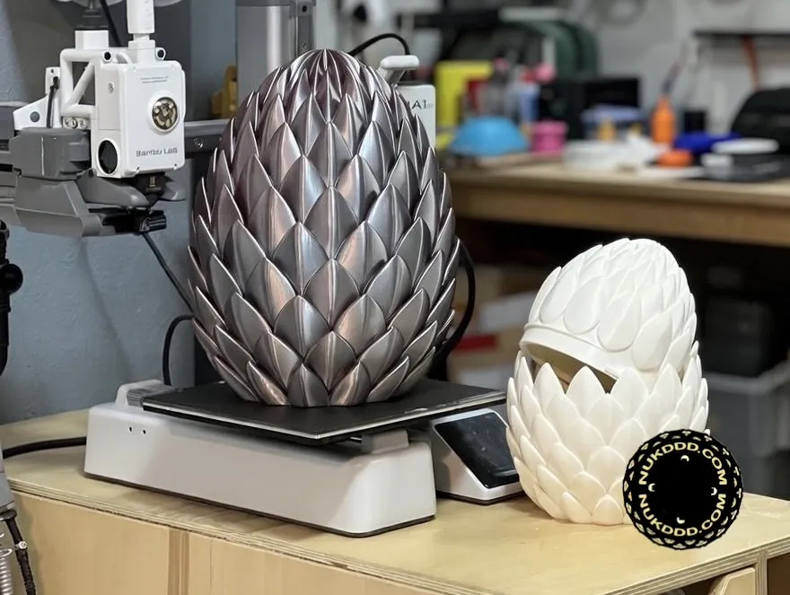 Dragon Egg Containers Seamless Closure - Free 3D Print Model - MakerWorld