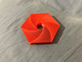 Inverted Hexagon Fidget Toy