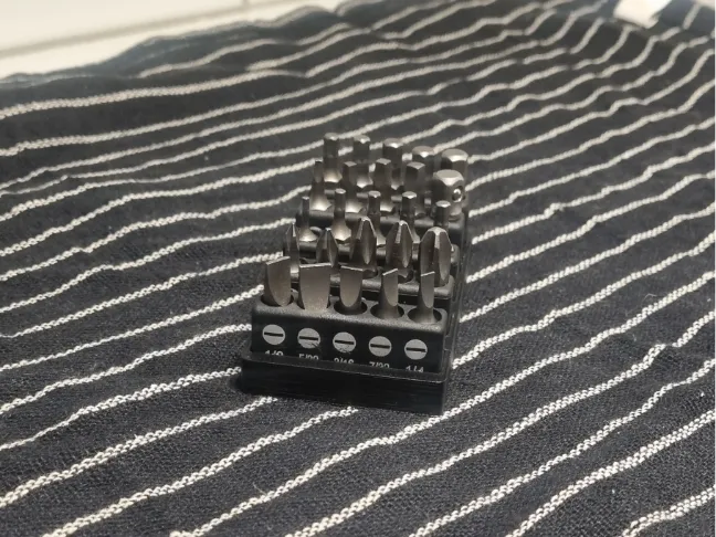 25-Bit Holder Tray for 1x5 Bits Holders