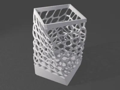 Voronoi Pen Pot