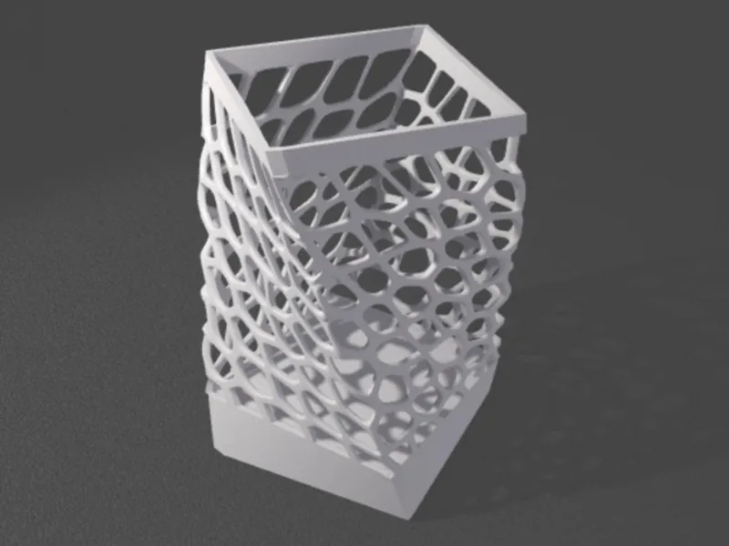 Voronoi Pen Pot