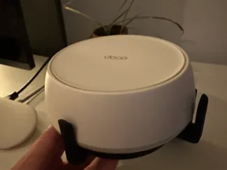 Deco BE25 support with airflow and side supports