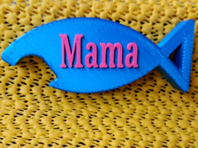 Fish bottle opener