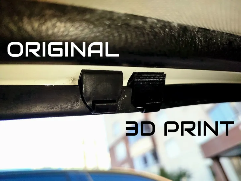 Renault Fluence Sunshade Clip