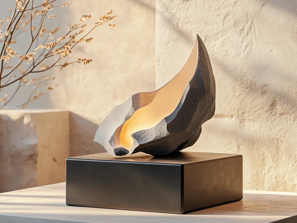 Lampe pierre décorative