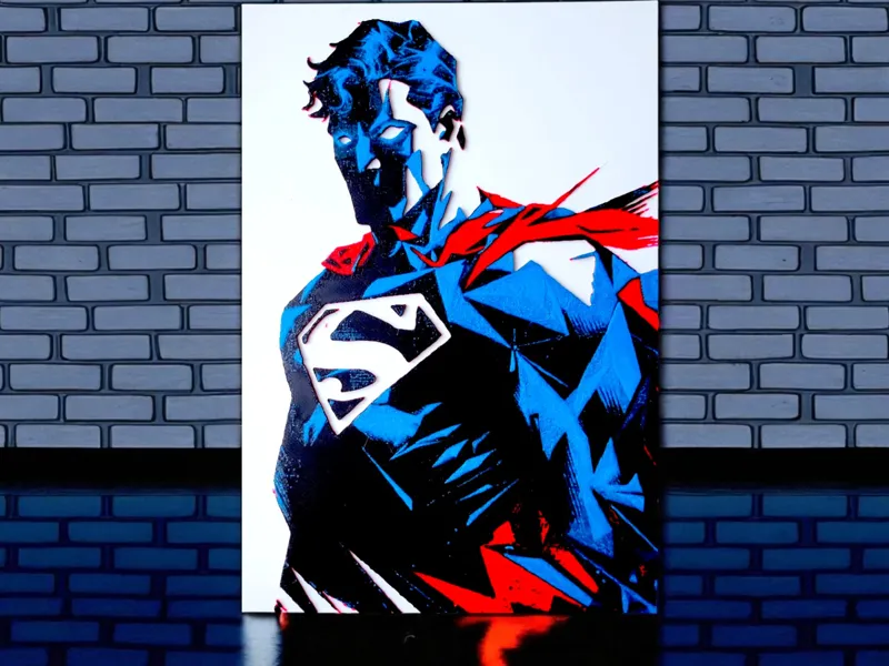 Hueforge Superman