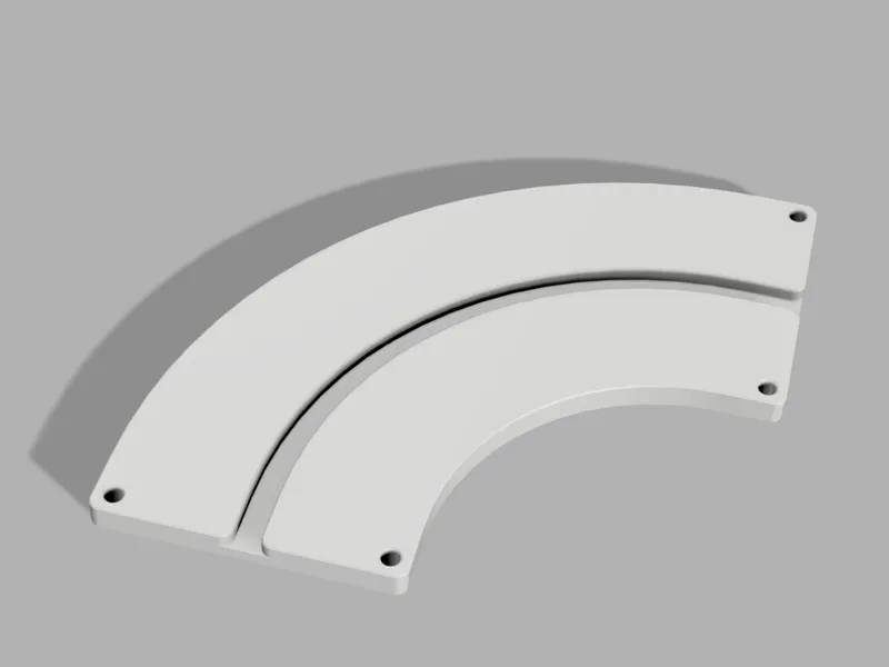 90 degree turn for CleverClixx track