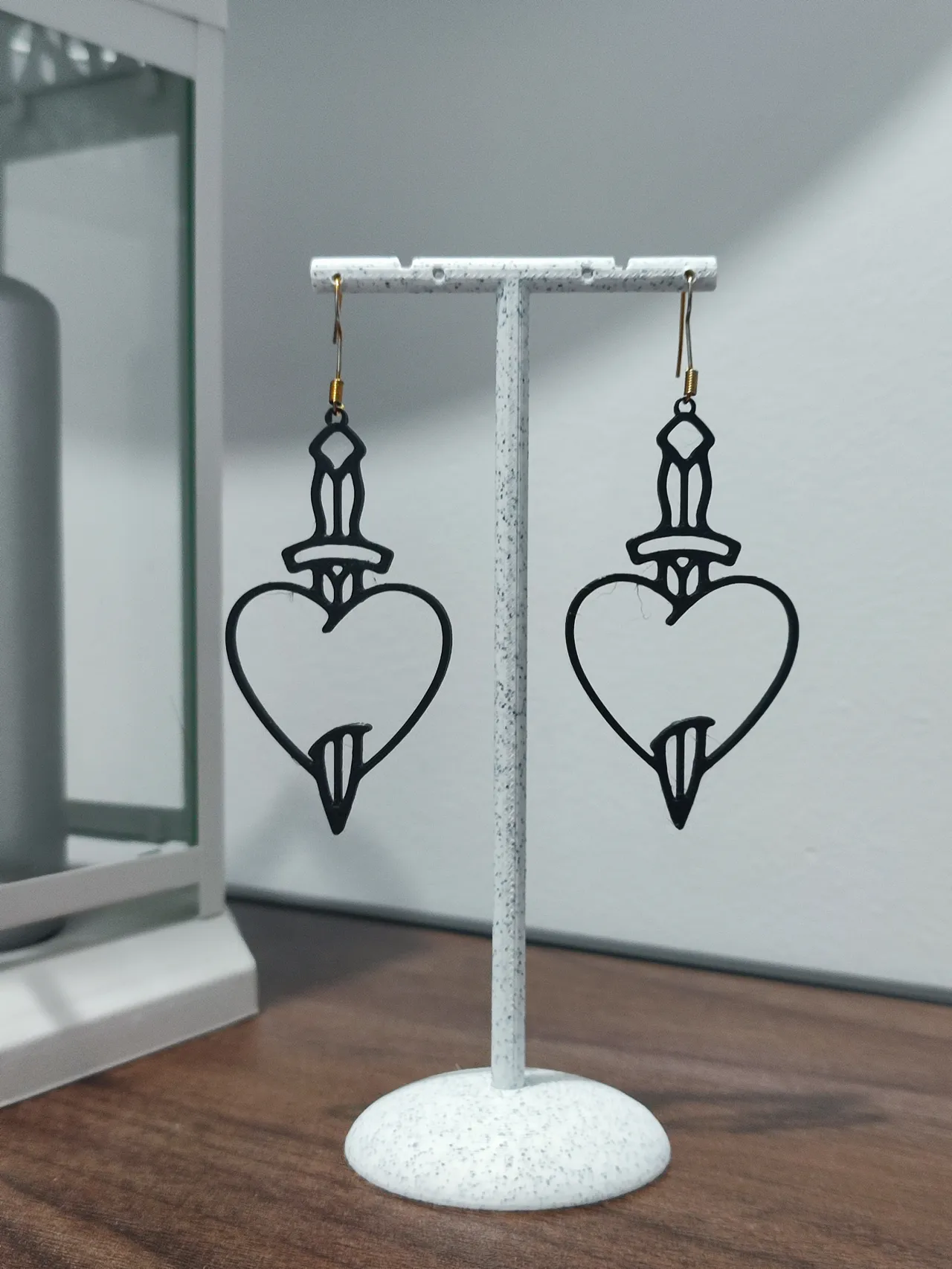 Aretes Amor a Primera Daga view 2