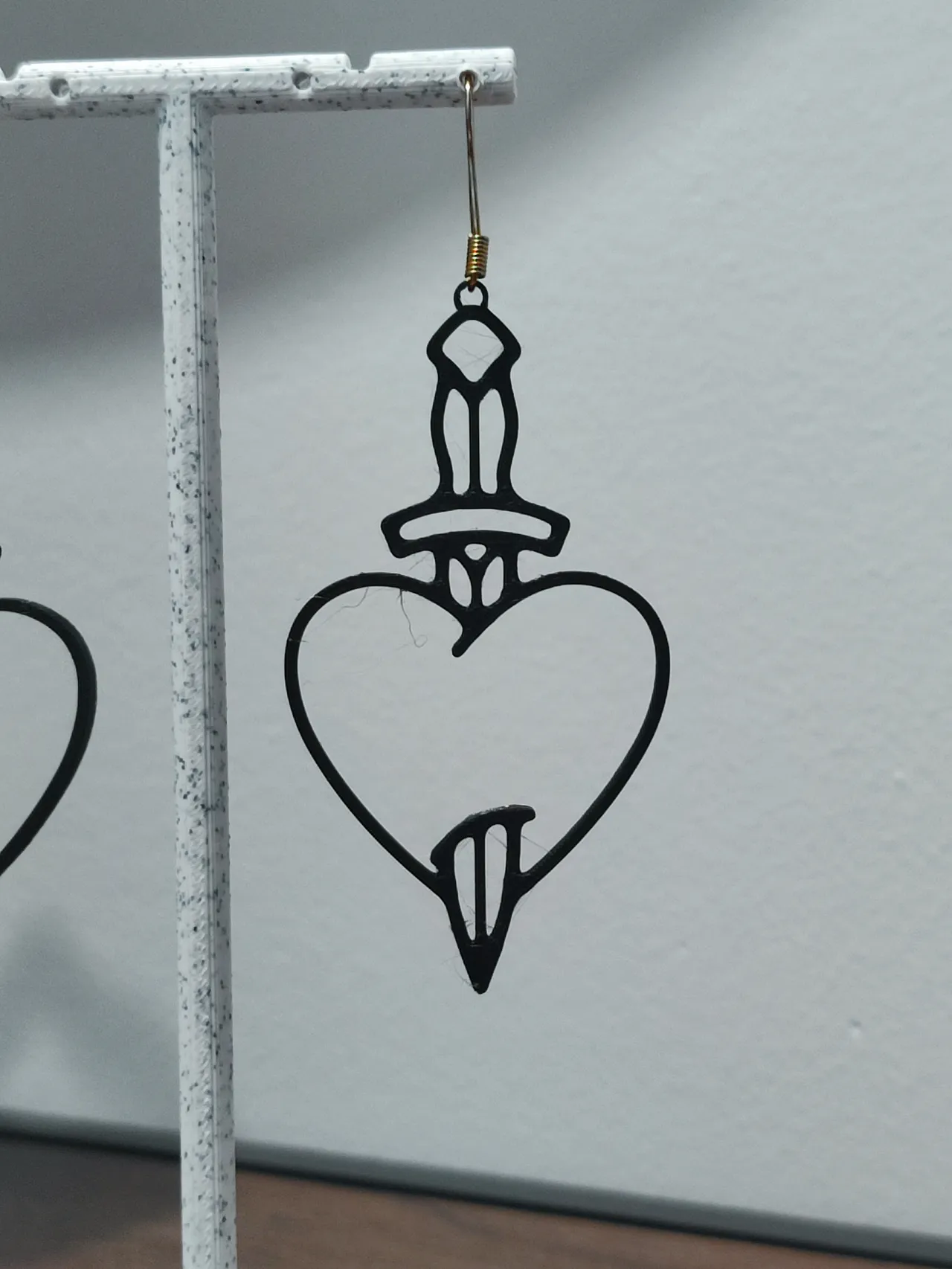 Aretes Amor a Primera Daga view 4