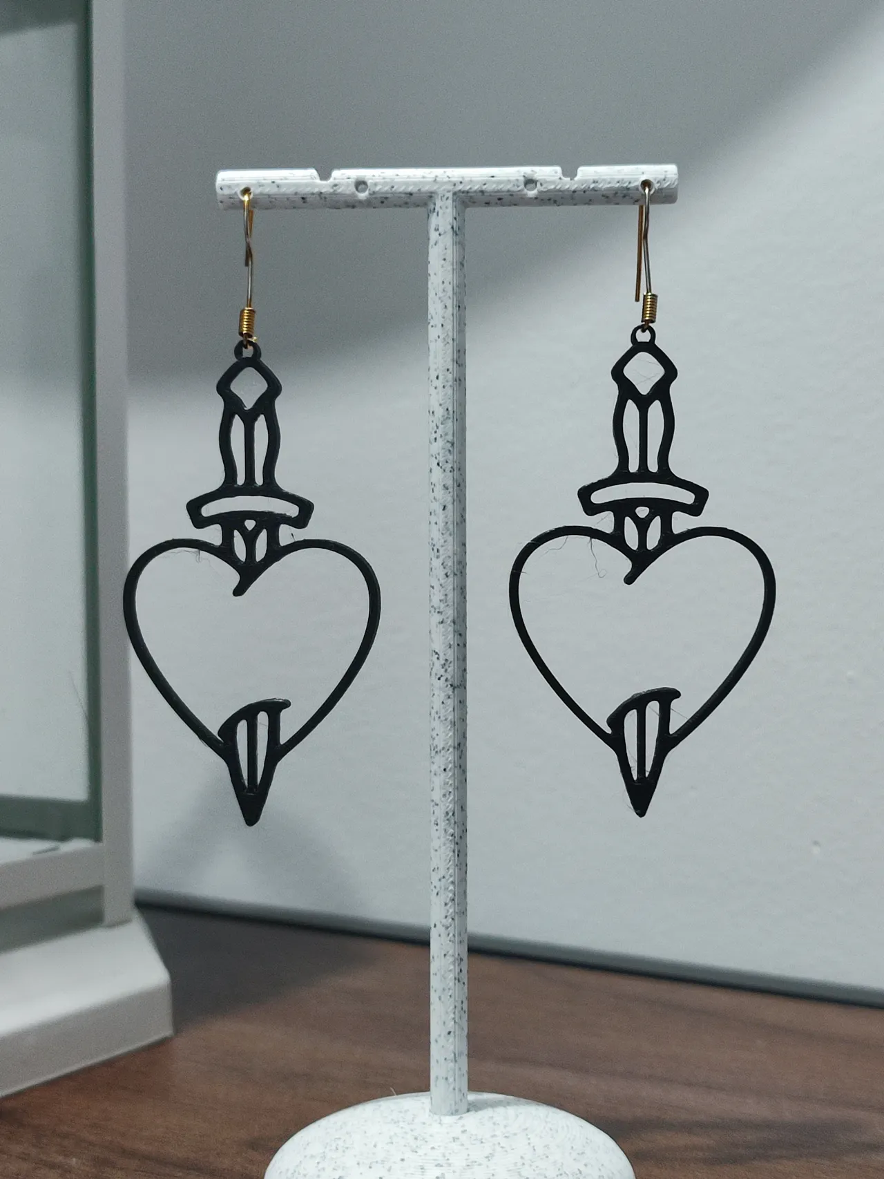Aretes Amor a Primera Daga view 3