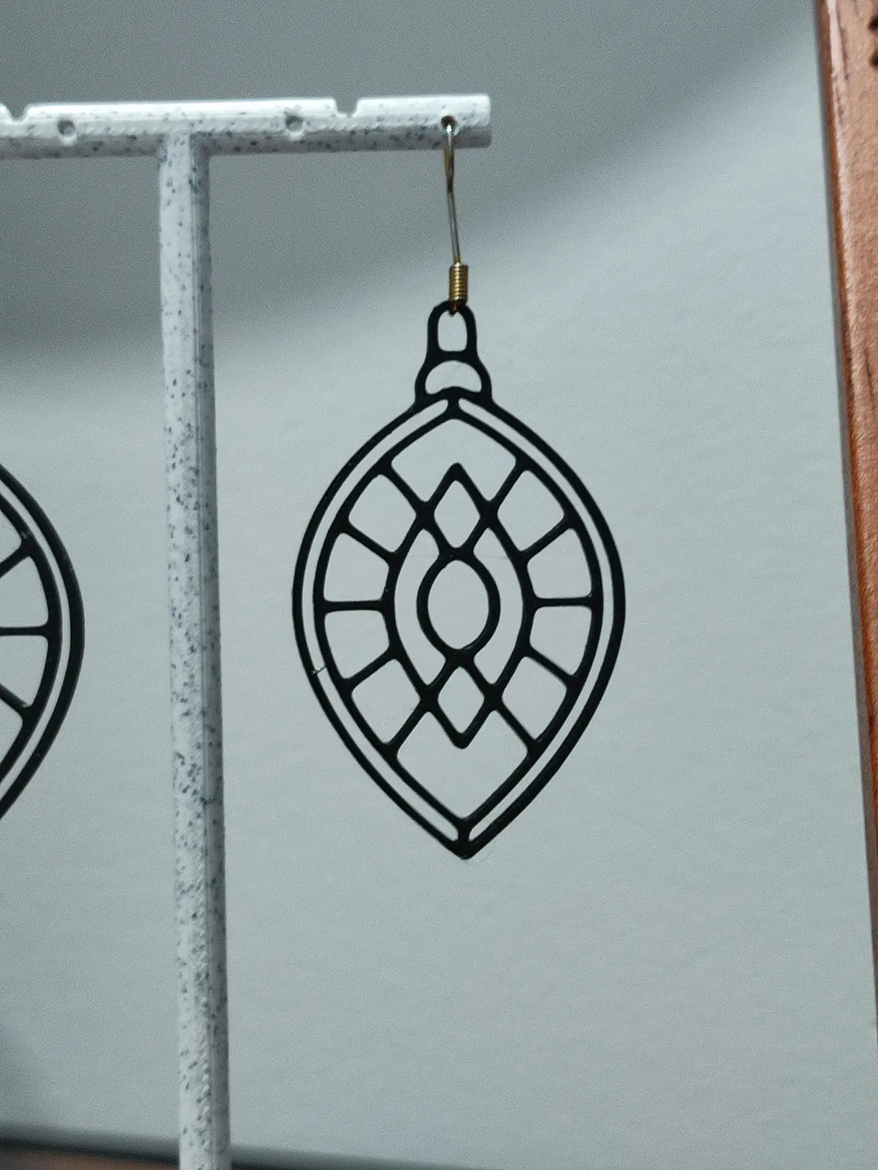 Aretes Vitral Marquise view 4