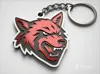 Wolf keychain