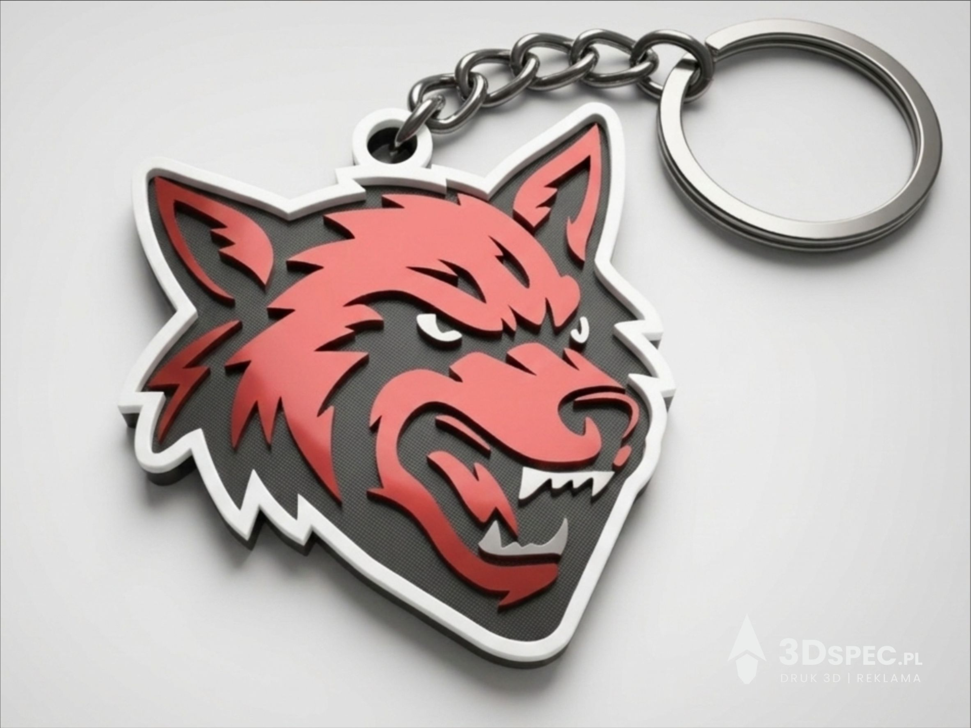 Wolf  Classic Wilderness Edition keychain
